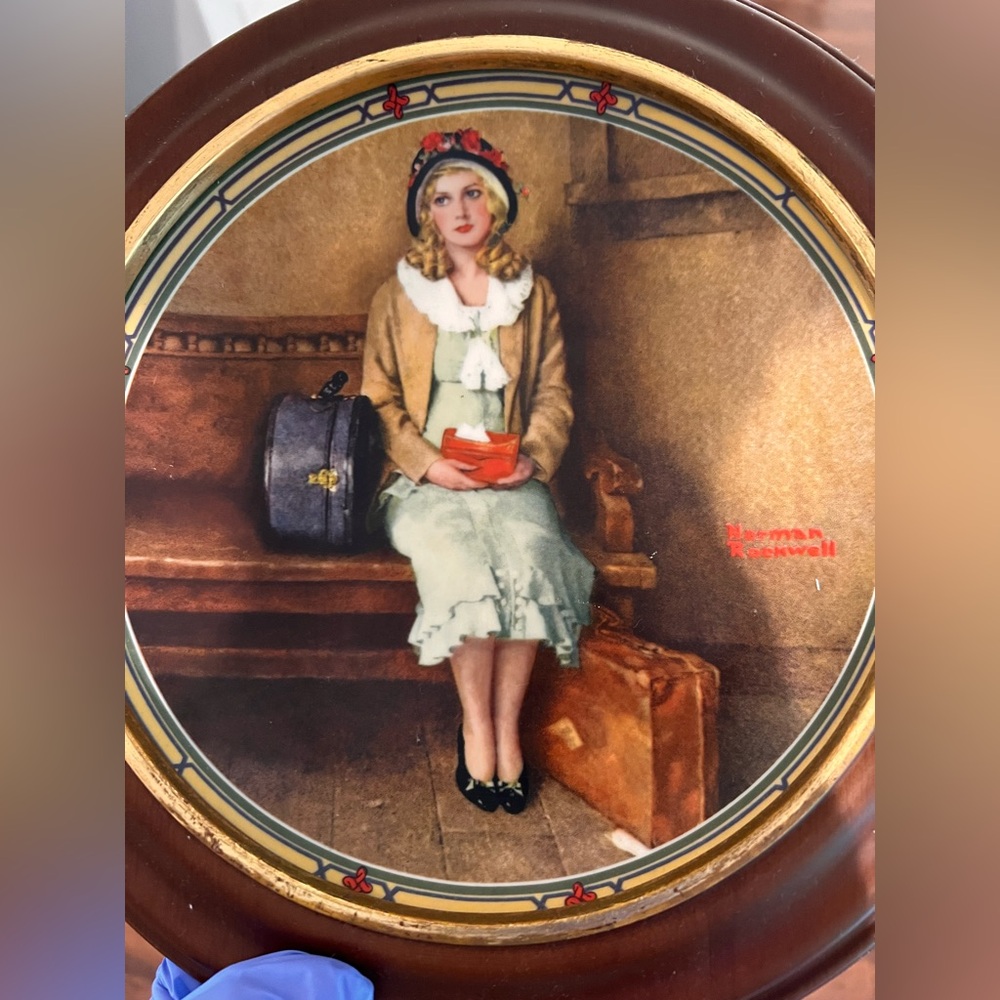 Vintage Norman Rockwell A YOUNG GIRLS DREAM